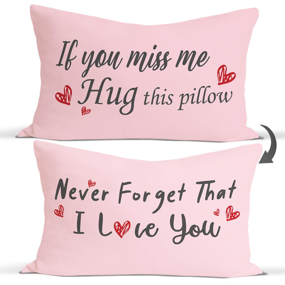 Amazon.com: If You Miss Me Hug This Pillow Never Forget That I